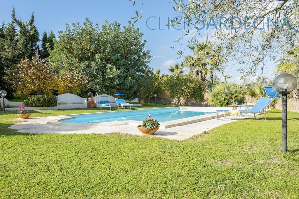 Alghero Villa Josephine Con Piscina E Parco Per 8 Ospiti Exterior photo